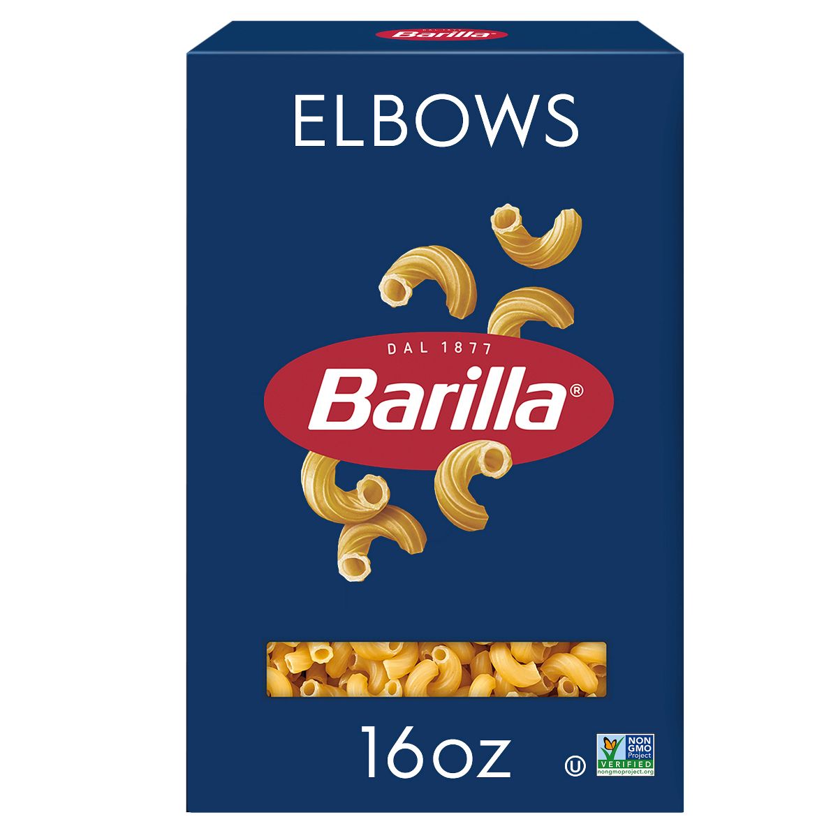 Pasta de coditos Barilla, 1 libra