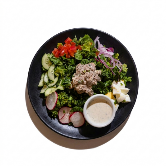 Jerk Chicken Chop Salad