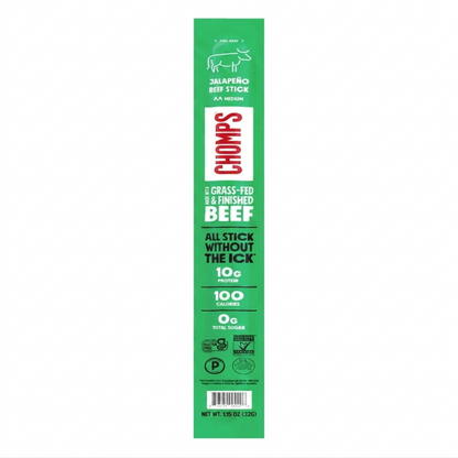Chomps Bocadillos de Carne, Jalapeño, 1.15 oz