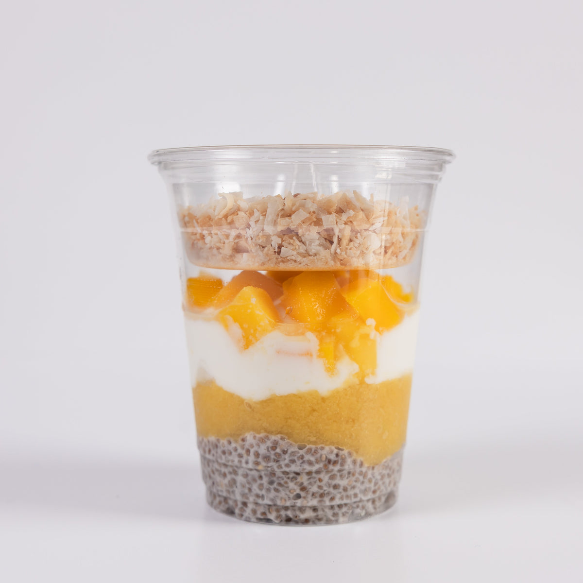 Pudín de Mango con Semillas de Chía