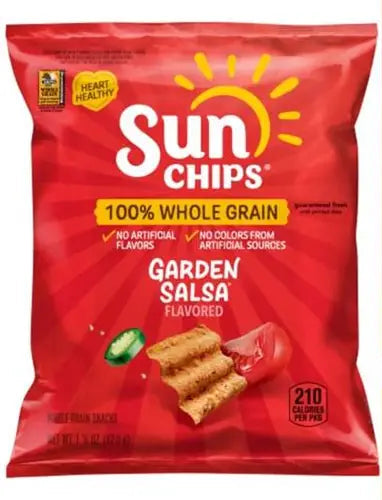 Papas fritas SunChips de grano entero, paquete variado, 1.5 oz