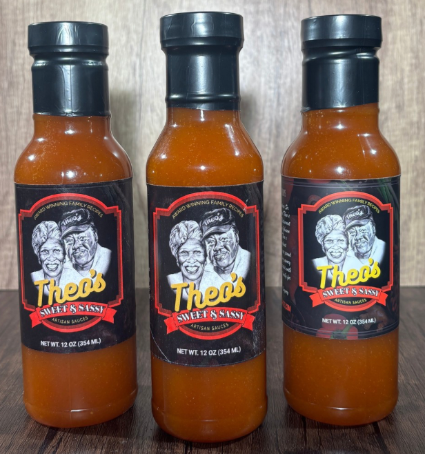 Theo's Sweet and Sassy Sauce, 12 oz