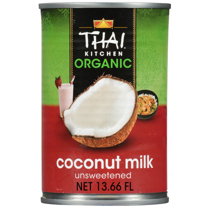 Thai Kitchen Organic Coconut Milk, Unsweetened, 13.66 fl oz