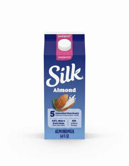 Leche de Almendras sin Azúcar, 64 fl oz
