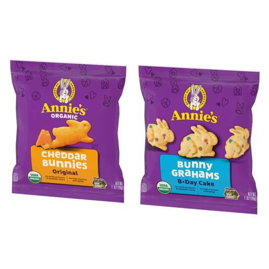 Annie’s Organic Bunny Snack Pack Crackers & Grahams, 1 oz