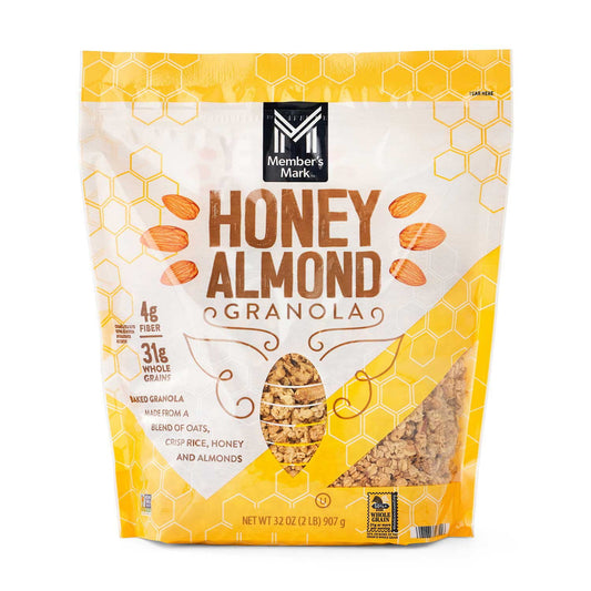 Granola Member's Mark con miel y almendras, 32 oz