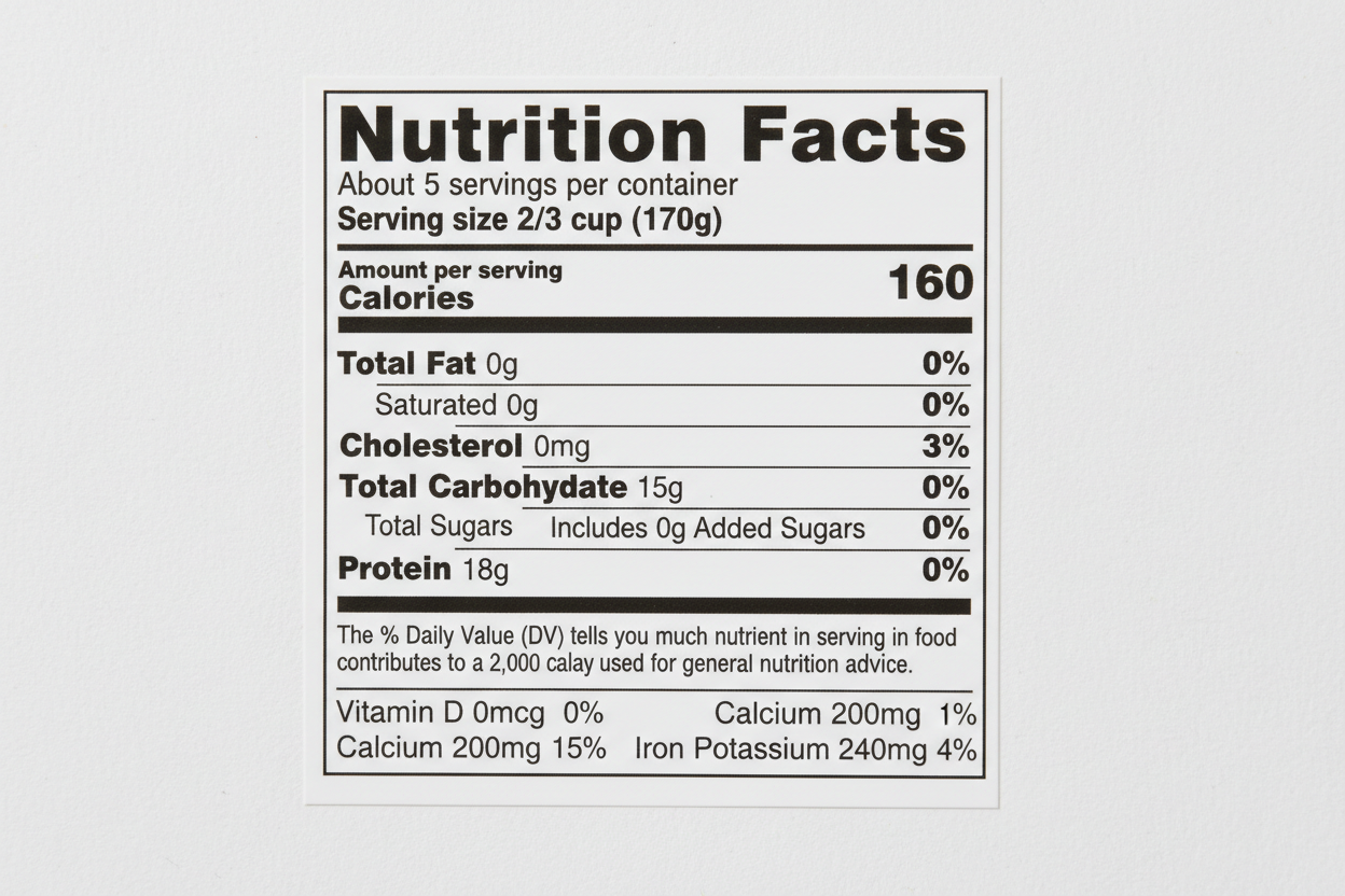 chobani greek yogurt nutrion fact
