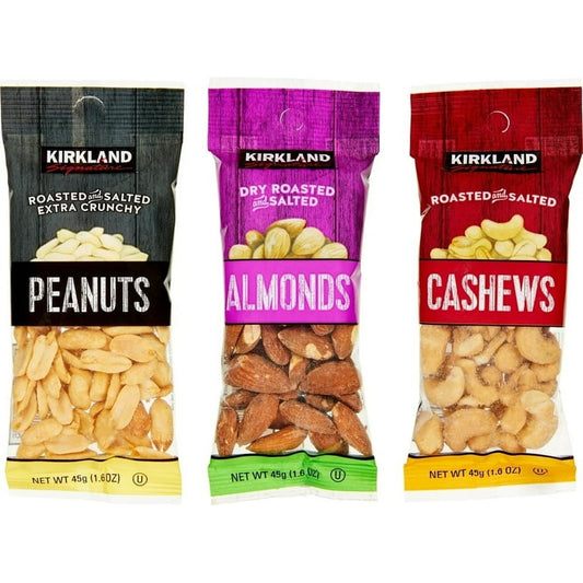 Kirkland Signature Snacking Nuts Variety Pack, 1.6 oz