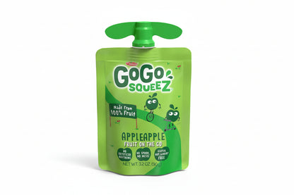 Bolsitas de puré de manzana GoGo SqueeZ, 3.2 oz