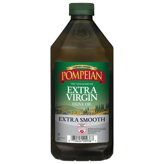 Pompeian Extra Smooth Extra Virgin Olive Oil, 68 fl. oz