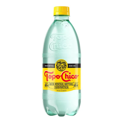 Agua mineral con gas Topo Chico, 20 onzas líquidas