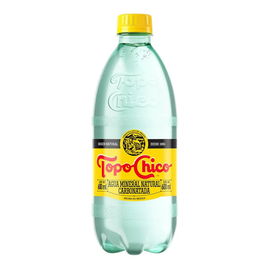 Agua mineral con gas Topo Chico, 20 onzas líquidas