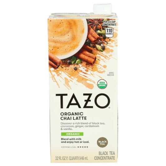 Tazo Chai Latte Concentrate Black Tea, 32 fl oz