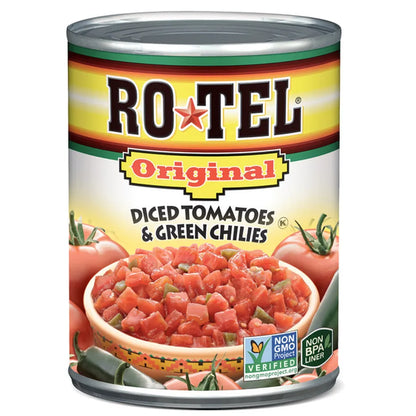 Tomates en cubitos y chiles verdes Ro-Tel, 10 oz