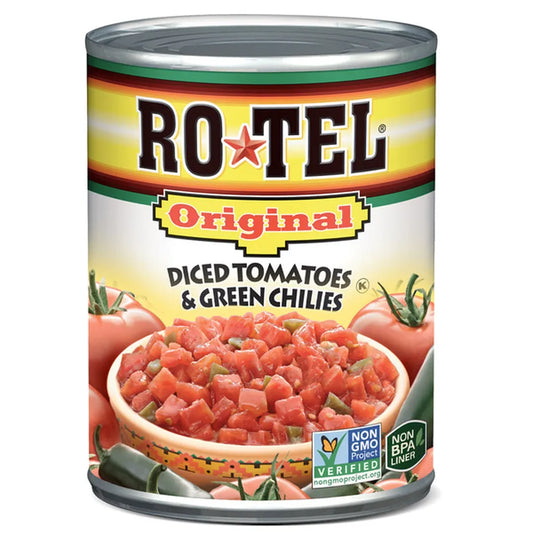 Ro-Tel Diced Tomatoes & Green Chilies, 10 oz