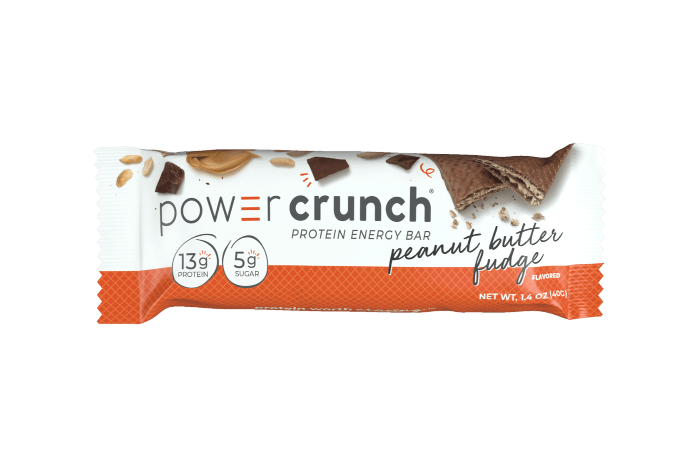 Barrita energética proteica Power Crunch, 1.4 oz